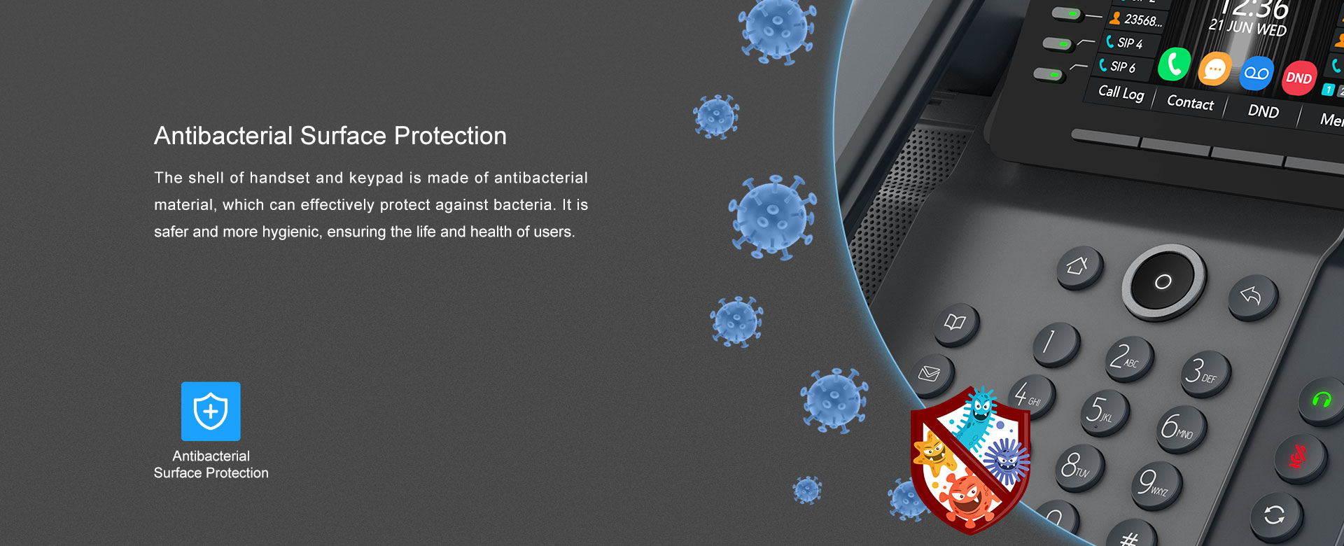 V65 Adjustable IPS Screen