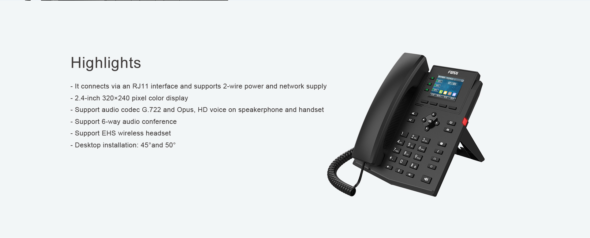 X303-2 Wire Features