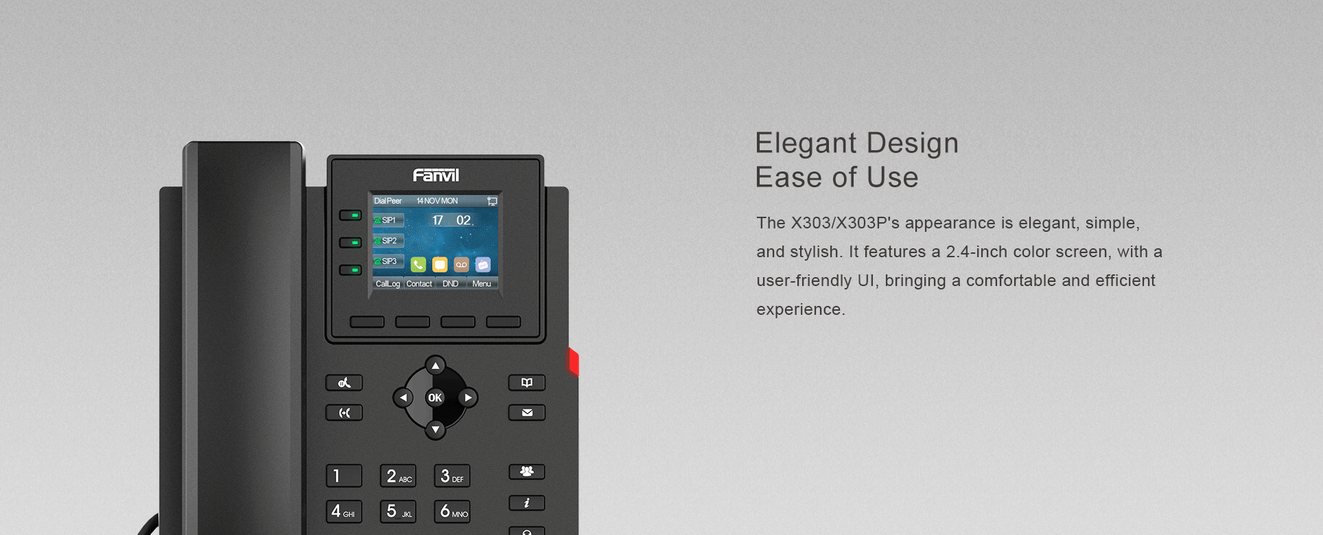X303 Features