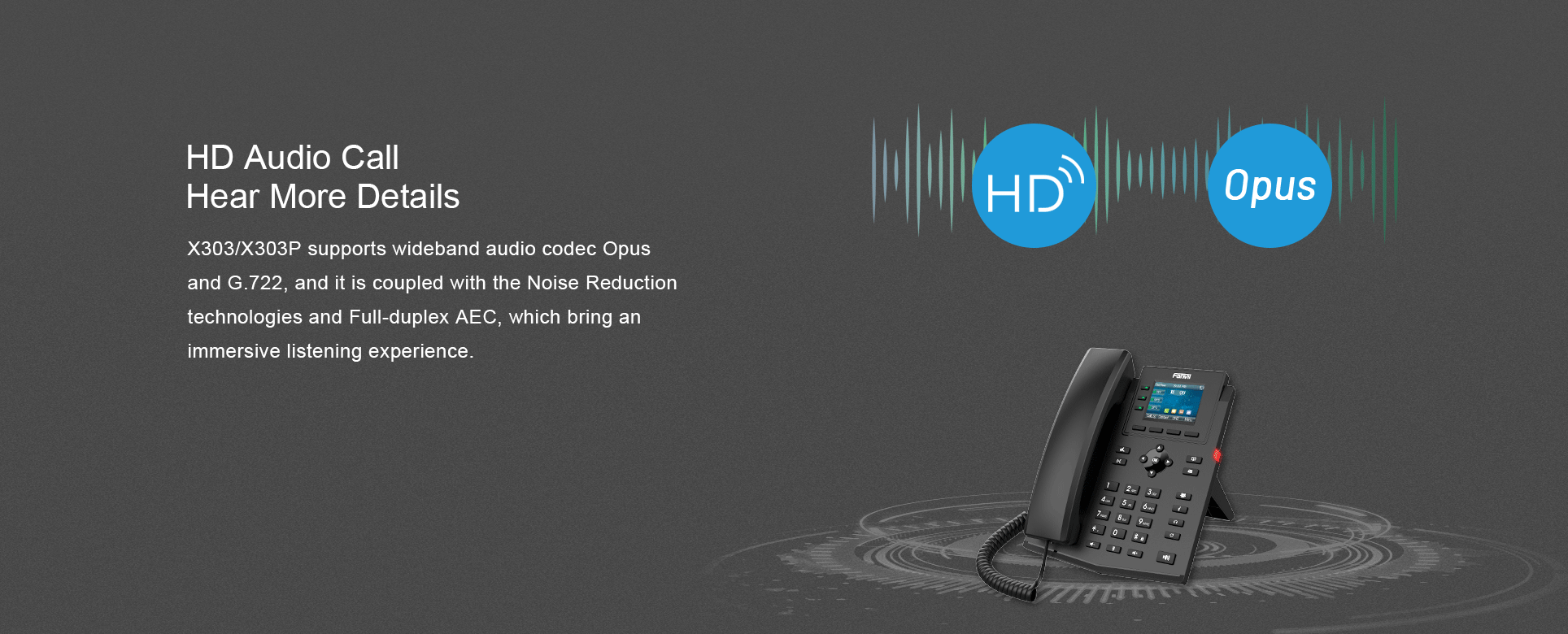 X303 Features