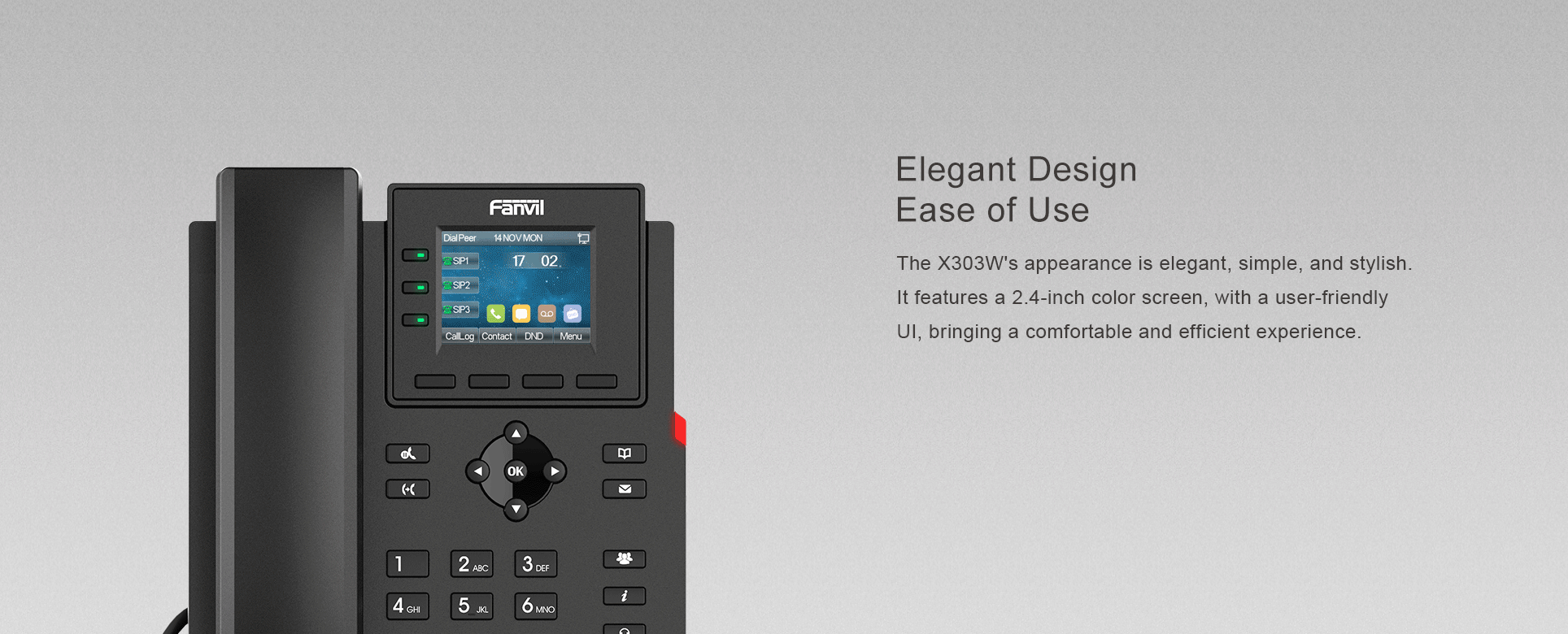 X303W Features