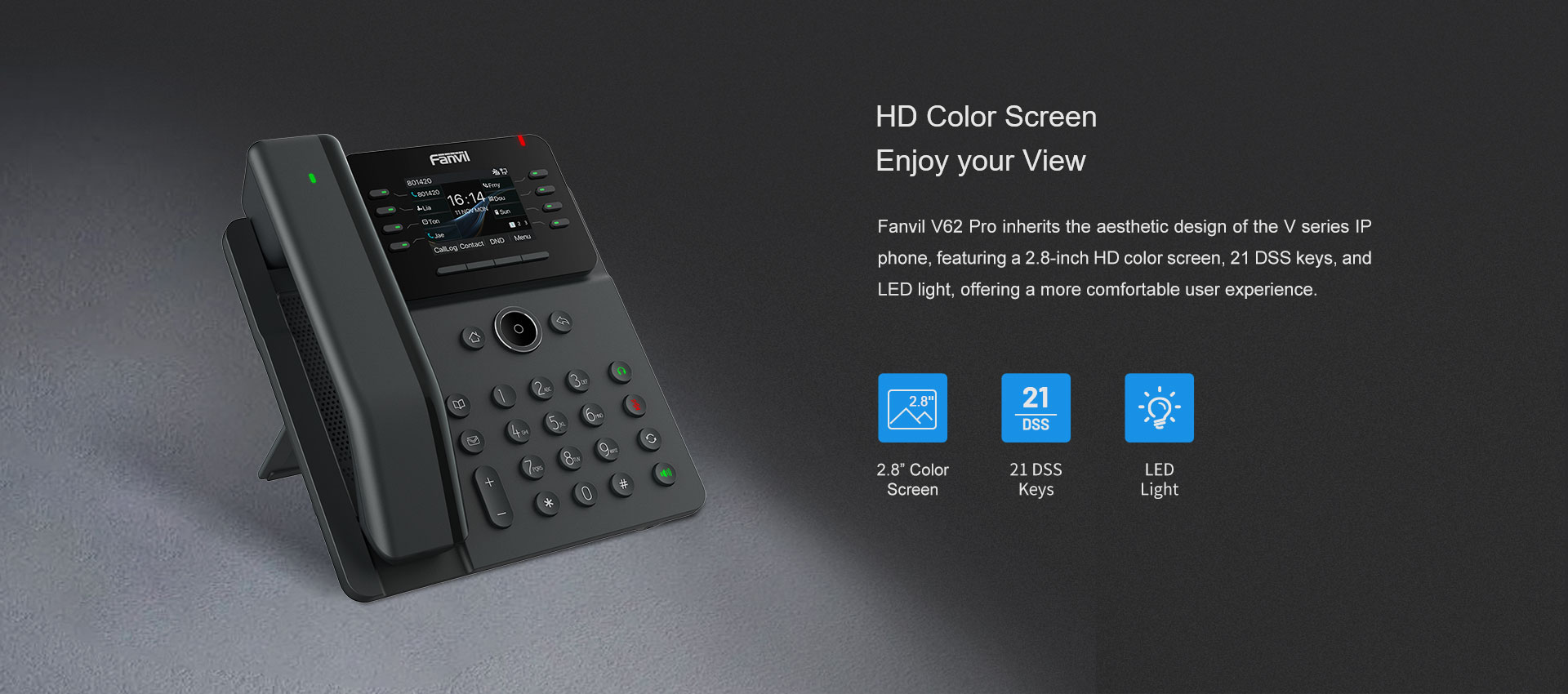 Fanvil V62 Pro Feature 2