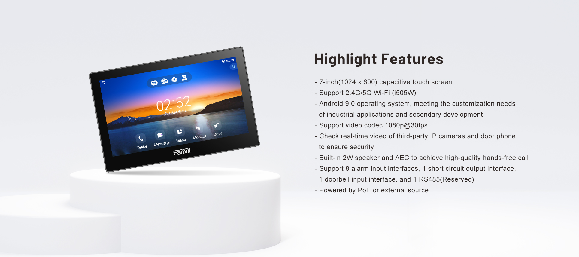 i505/i505W Features