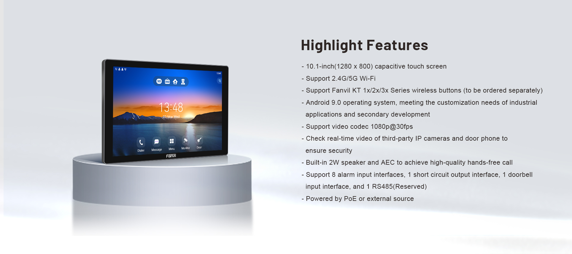 i507W Features